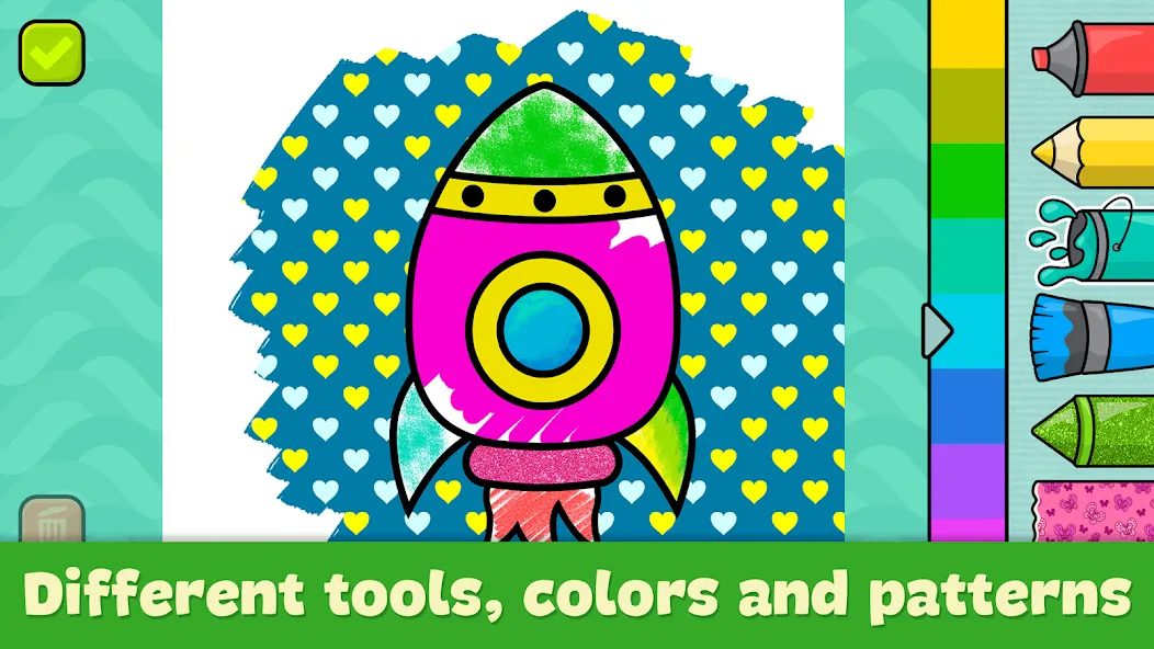 Coloring Book - Games for Kids  [МОД Unlocked] Screenshot 2