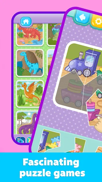 Kids Puzzles: Games for Kids  [МОД Бесконечные деньги] Screenshot 4