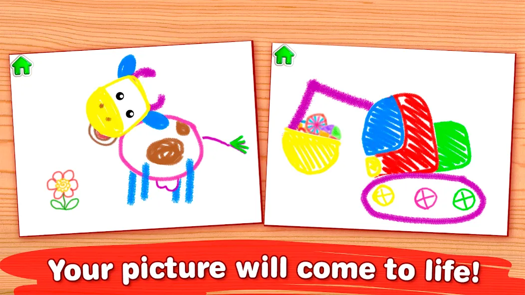 Bini Drawing for Kids Games (Бини)  [МОД Menu] Screenshot 4