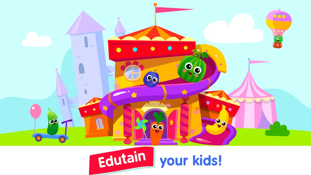 Kids Learning games 4 toddlers  [МОД Много денег] Screenshot 1