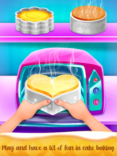 Cake Maker Cooking Cake Games (Кейк Мейкер кулинарные игры на приготовление тортов)  [МОД Много денег] Screenshot 5