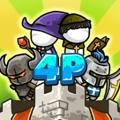 Взломанная Castle Defense Online  [МОД Menu] - стабильная версия apk на Андроид