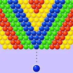 Взломанная Bubble Shooter Rainbow  [МОД Бесконечные монеты] - полная версия apk на Андроид