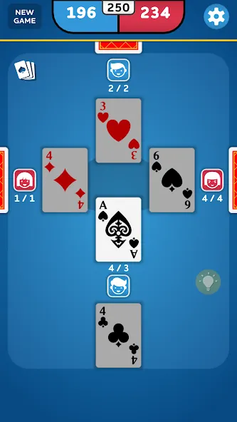 Spades - Card Game (Спейдс)  [МОД Unlocked] Screenshot 3