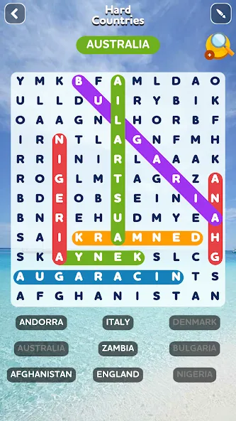 Word Search - Word Puzzle Game  [МОД Menu] Screenshot 2