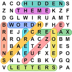 Скачать взломанную Word Search - Word Puzzle Game  [МОД Menu] - последняя версия apk на Андроид