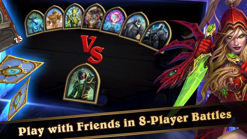 Hearthstone (Хртстоун)  [МОД Бесконечные монеты] Screenshot 3