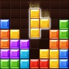 Взлом Block Gems: Block Puzzle Games (Блок драгоценные камни)  [МОД Unlimited Money] - стабильная версия apk на Андроид