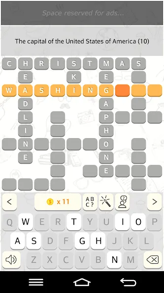 CrossWords 10 (Кроссворды 10)  [МОД Меню] Screenshot 3