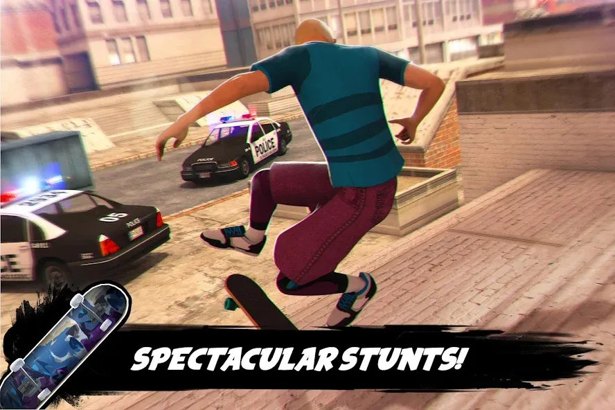 True Skateboarding Ride Style  [МОД Бесконечные монеты] Screenshot 4