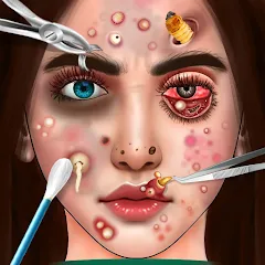 Скачать взлом ASMR Doctor Makeup Salon games (АСМР)  [МОД Много денег] - полная версия apk на Андроид