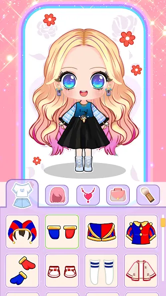 Doll Dress Up: Makeup Games (Долл Дресс Ап)  [МОД Все открыто] Screenshot 1