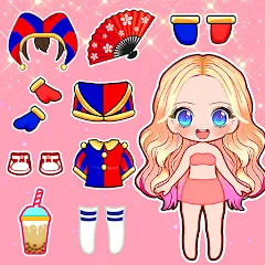 Взломанная Doll Dress Up: Makeup Games (Долл Дресс Ап)  [МОД Все открыто] - последняя версия apk на Андроид