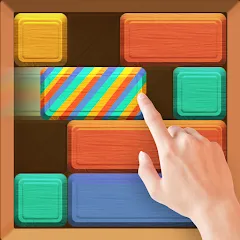 Скачать взломанную Falling Blocks: Sliding Puzzle (Фоллинг блоксы)  [МОД Unlocked] - последняя версия apk на Андроид