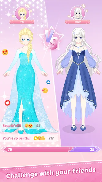 Princess Dress Up - Sweet Doll (Принцесса нарядиться)  [МОД Много денег] Screenshot 5