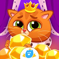 Взломанная Bubbu Jewels - Merge Puzzle (Буббу Джуэлс)  [МОД Все открыто] - стабильная версия apk на Андроид