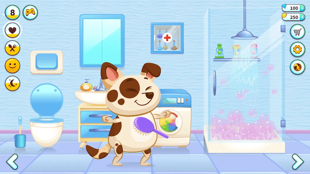 Duddu - My Virtual Pet Dog  [МОД Все открыто] Screenshot 1