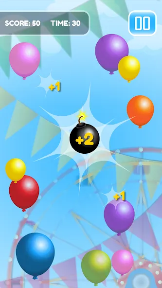 Pop Balloon Kids  [МОД Много монет] Screenshot 3