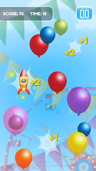 Pop Balloon Kids  [МОД Много монет] Screenshot 4