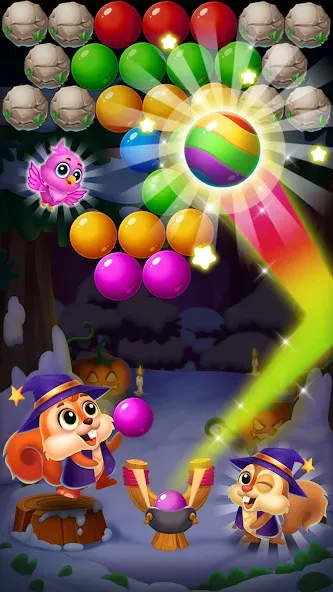 Bubble Shooter Rescue (Бабл Шутер Рескью)  [МОД Mega Pack] Screenshot 4