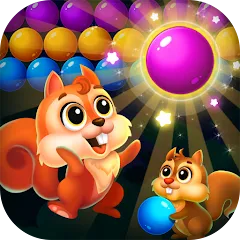 Взлом Bubble Shooter Rescue (Бабл Шутер Рескью)  [МОД Mega Pack] - последняя версия apk на Андроид