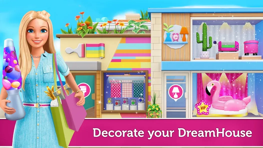 Barbie Dreamhouse Adventures (Барби Приключения в доме мечты)  [МОД Меню] Screenshot 1