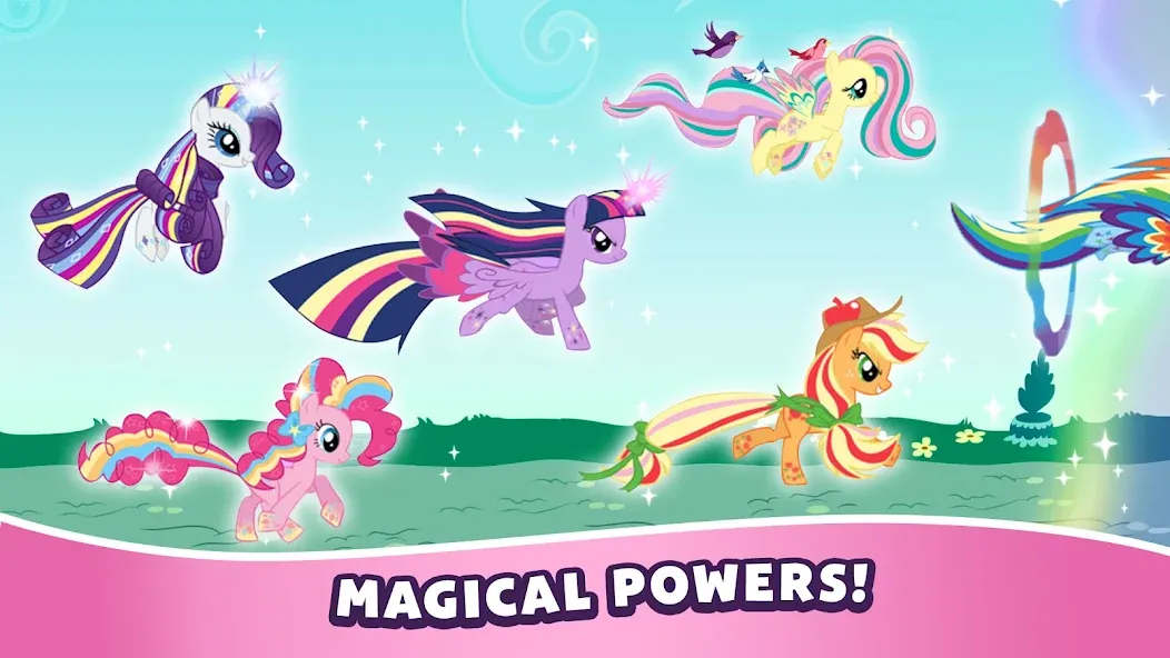 My Little Pony Rainbow Runners (Май Литл Пони)  [МОД Много монет] Screenshot 4