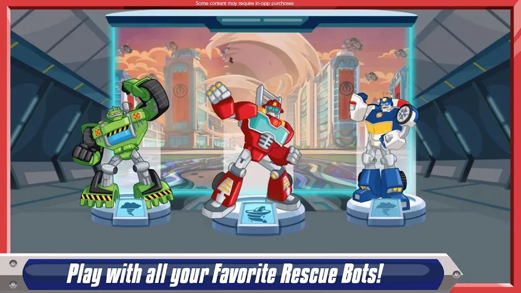 Transformers Rescue Bots: Dash (Трансформеры Боты спасатели)  [МОД Бесконечные монеты] Screenshot 1