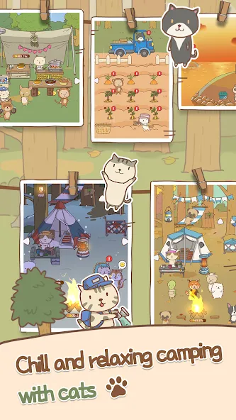 Animal Camping: Idle Camp (Анимал Кемпинг)  [МОД Много монет] Screenshot 1