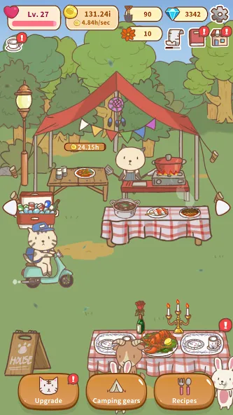 Animal Camping: Idle Camp (Анимал Кемпинг)  [МОД Много монет] Screenshot 5