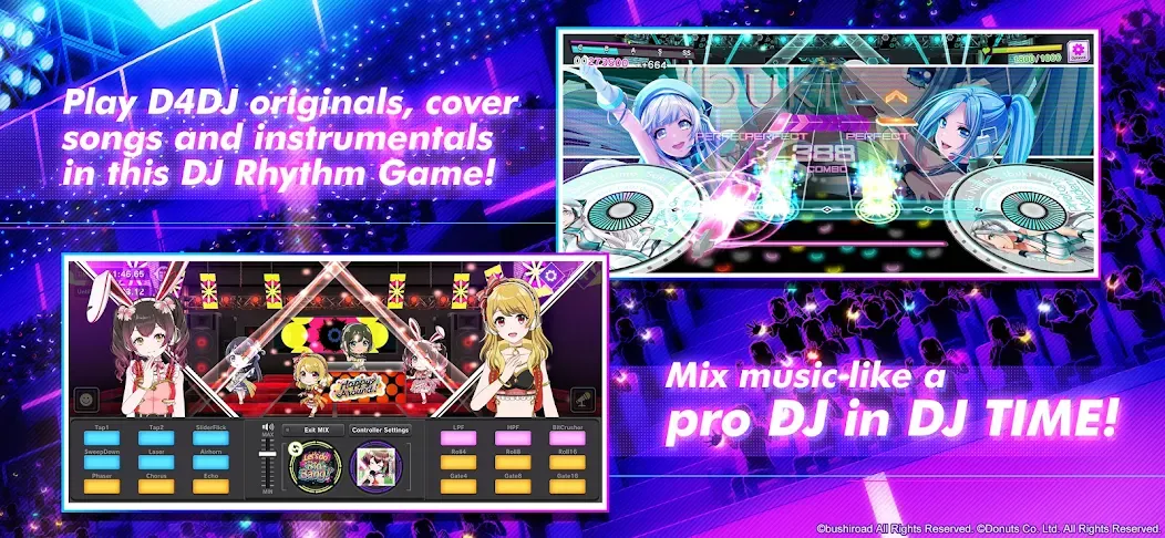 D4DJ Groovy Mix (ДидиФо Джей Груви Микс)  [МОД Много денег] Screenshot 2