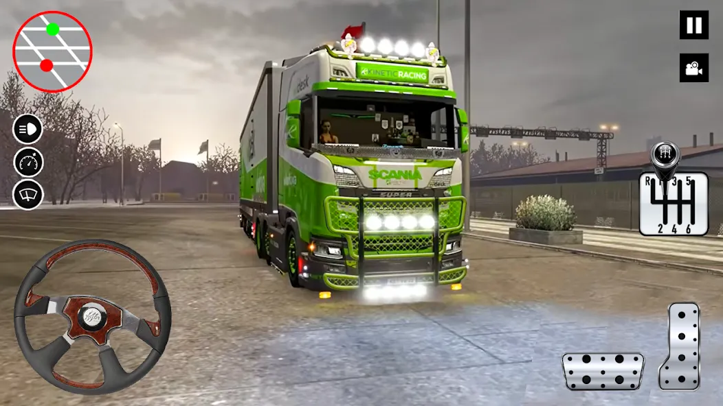 World Truck Grand Transport 3D  [МОД Все открыто] Screenshot 1