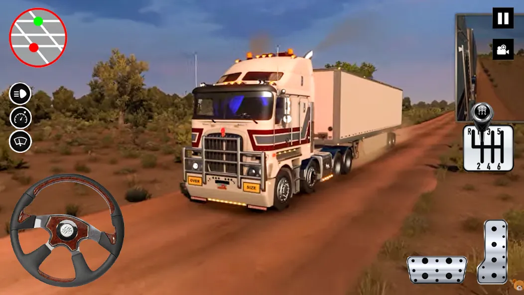 World Truck Grand Transport 3D  [МОД Все открыто] Screenshot 4