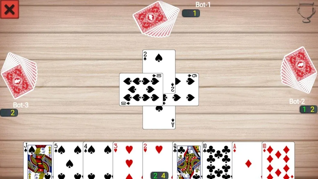 Callbreak Master - Card Game (Коллбрейк Мастер)  [МОД Menu] Screenshot 1