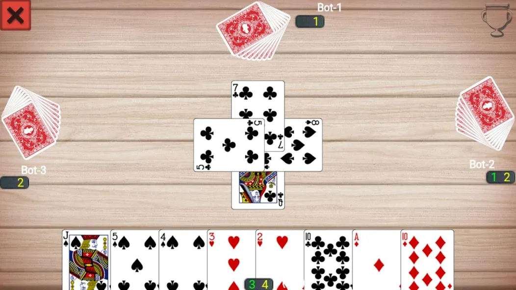 Callbreak Master - Card Game (Коллбрейк Мастер)  [МОД Menu] Screenshot 5