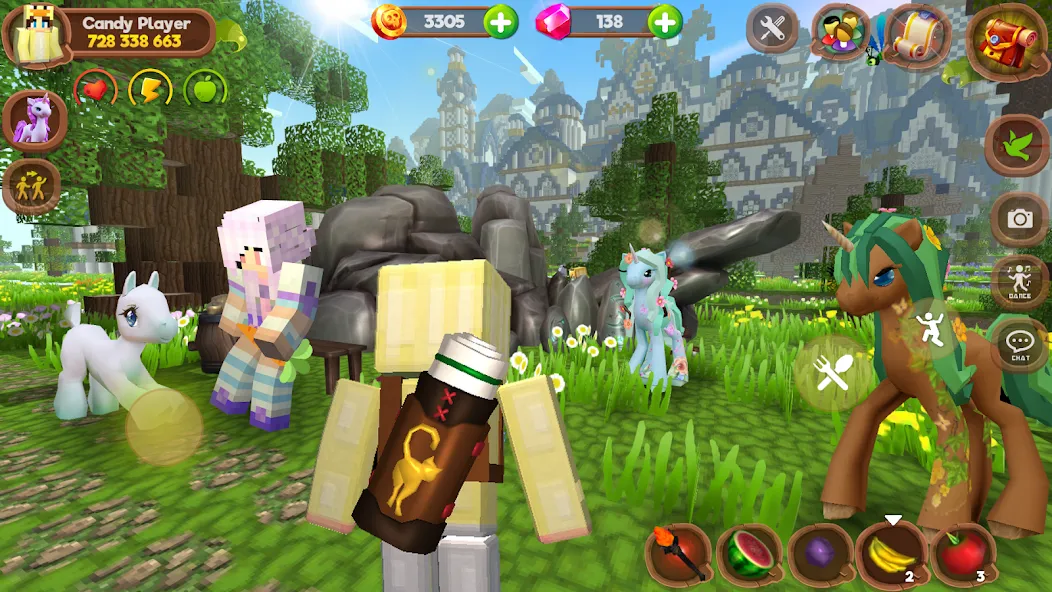 Pony World Craft  [МОД Unlimited Money] Screenshot 4