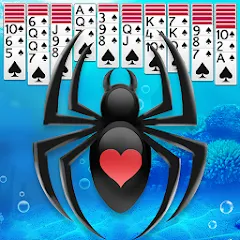 Скачать взломанную Spider Solitaire  [МОД Бесконечные деньги] - стабильная версия apk на Андроид