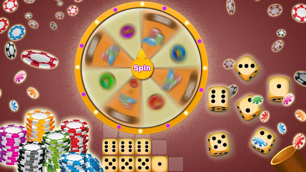 Farkle - Dice Game (Фаркл)  [МОД Много денег] Screenshot 3