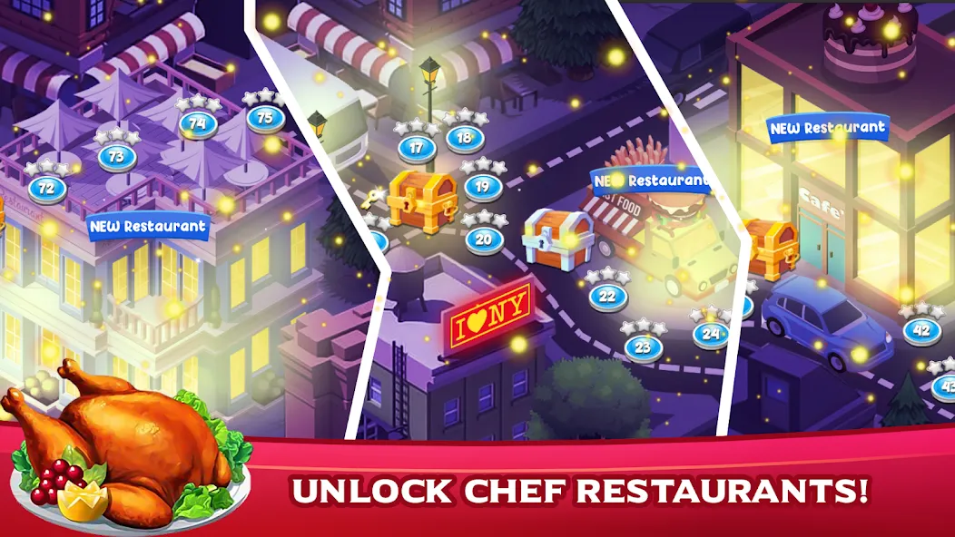 Cooking Mastery: Kitchen games  [МОД Много денег] Screenshot 2