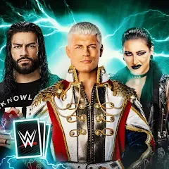 Взломанная WWE SuperCard - Battle Cards (ВВЕ СуперКард)  [МОД Меню] - полная версия apk на Андроид