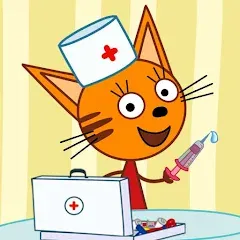 Взломанная Kid-E-Cats: Animal hospital  [МОД Unlimited Money] - последняя версия apk на Андроид