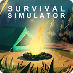 Взломанная Survival Simulator (Сурвайвал Симулятор)  [МОД Mega Pack] - полная версия apk на Андроид