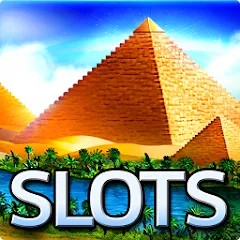 Взломанная Slots - Pharaoh's Fire (Слоты)  [МОД Unlocked] - последняя версия apk на Андроид