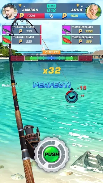 Fishing Rival 3D (Фишинг Ривал 3Д)  [МОД Unlocked] Screenshot 5