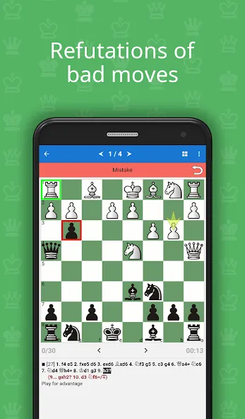 Chess Opening Lab (1400-2000)  [МОД Бесконечные монеты] Screenshot 2