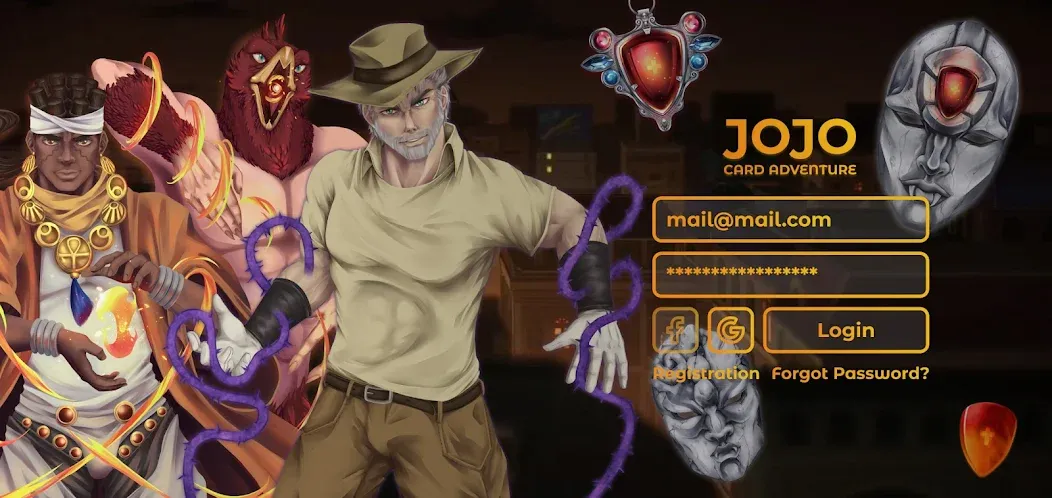 JOJO: Card Adventure－TCG & CCG (Джоджо)  [МОД Mega Pack] Screenshot 2