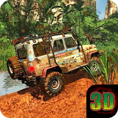 Скачать взлом Offroad Jeep Driving Simulator  [МОД Unlocked] - последняя версия apk на Андроид