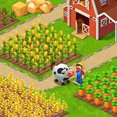 Скачать взломанную Farm City: Farming & Building (Фарм Сити)  [МОД Меню] - стабильная версия apk на Андроид