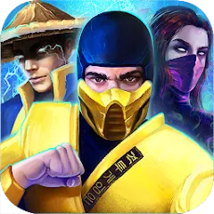 Взломанная Ninja Games Fighting: Kung Fu (Ниндзя Игры Борьбы)  [МОД Все открыто] - стабильная версия apk на Андроид