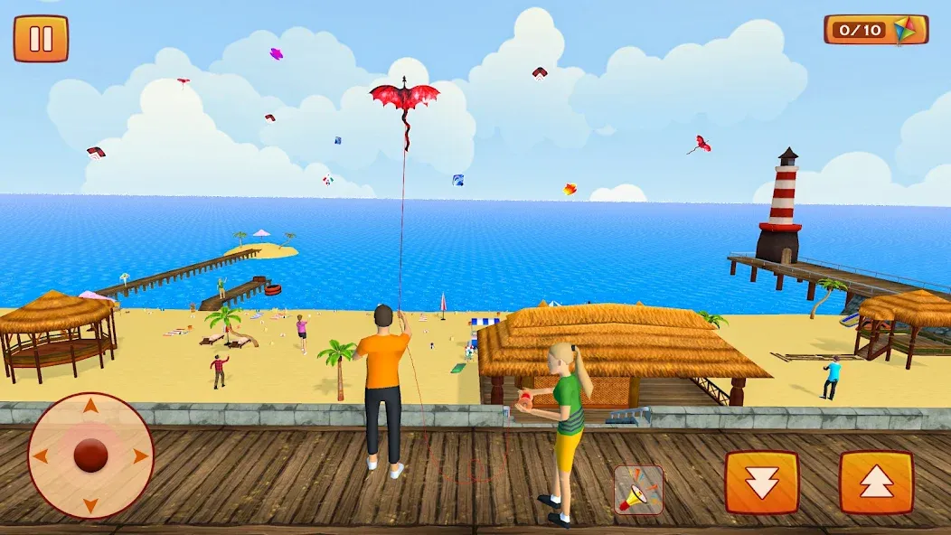 Kite Game: Kite Flying Game 3D  [МОД Unlocked] Screenshot 5